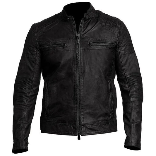 Ninfa Womens Real Leather Jacket
